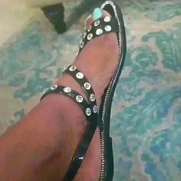 Bamboo Jelly Sandals sz 9 - Picture 2 of 4